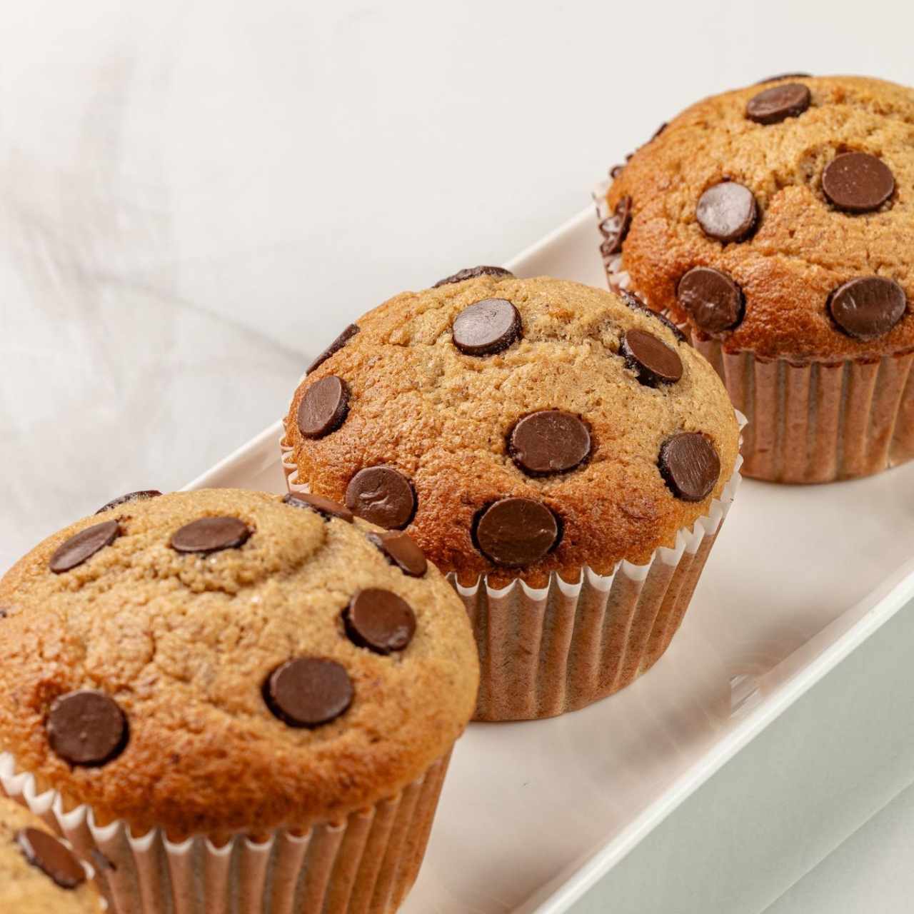 Cupcakes de Guineo y Chocolate (2 unidades)