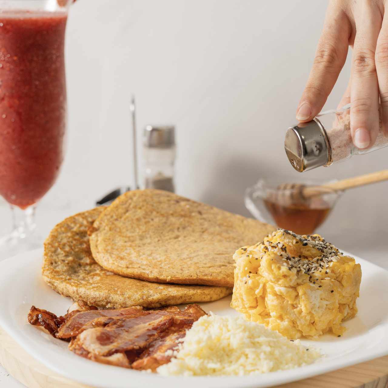Pancakes Keto de Almendras