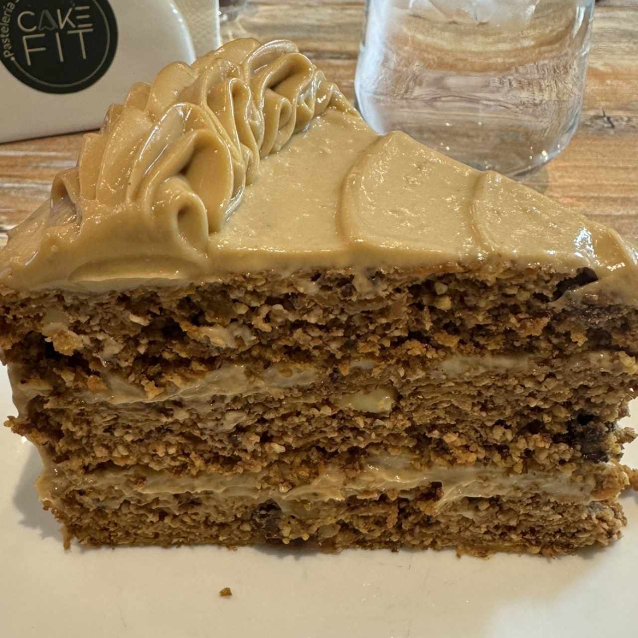 Cake de Zanahoria con dulce de leche vegano