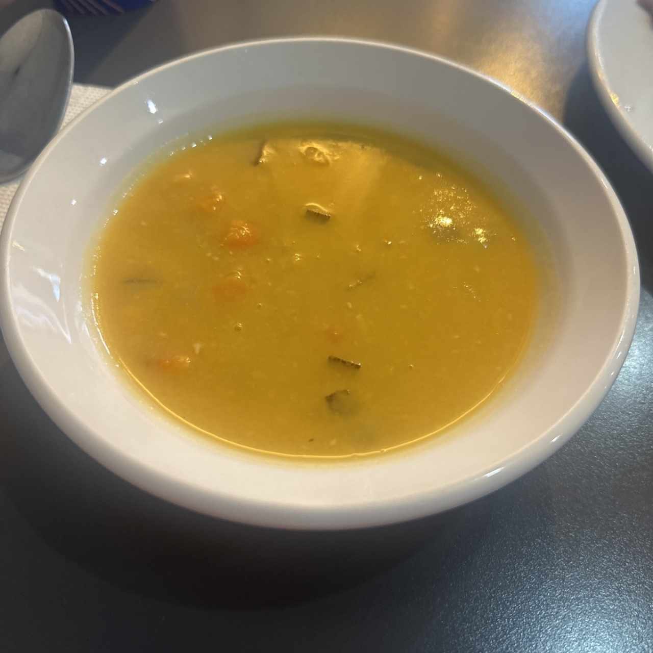 Sopa de arvejas