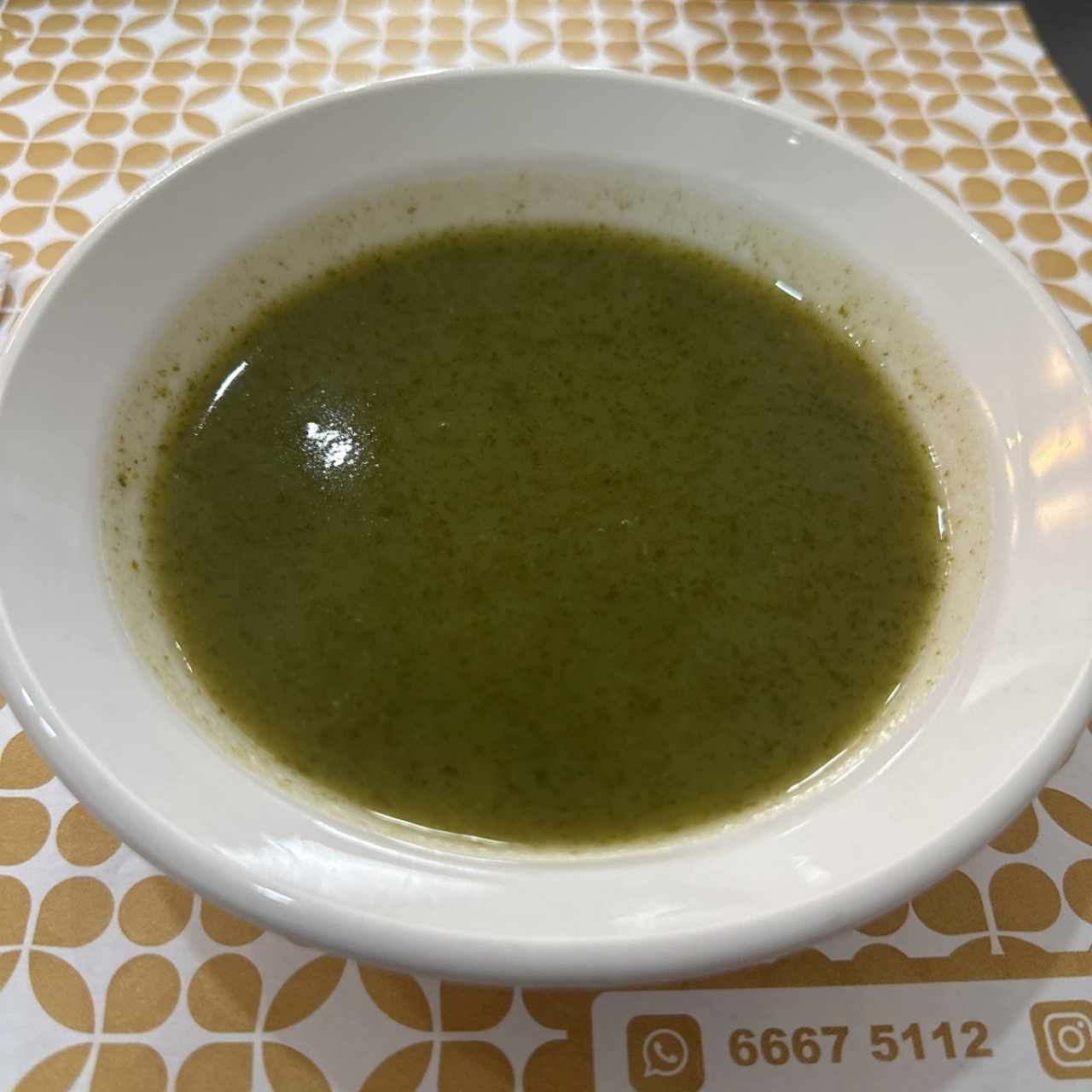Crema de espinaca 