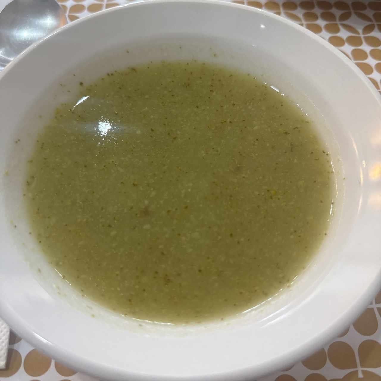 Crema de brócoli 