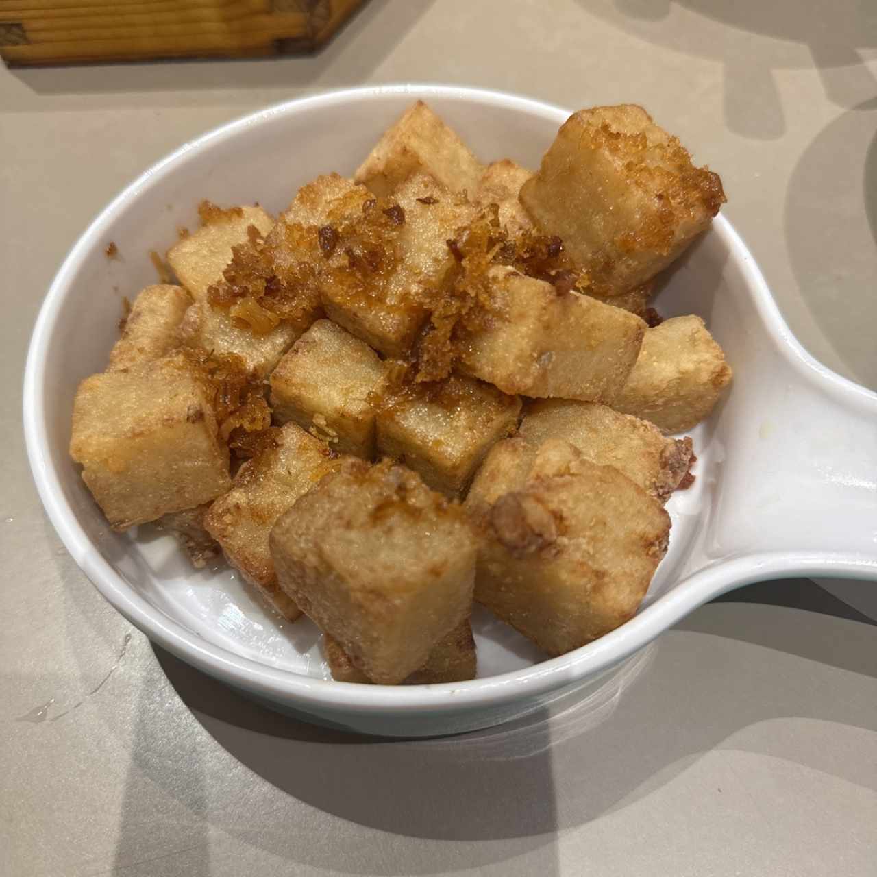 PASTEL DE NABO EN SALSA XO