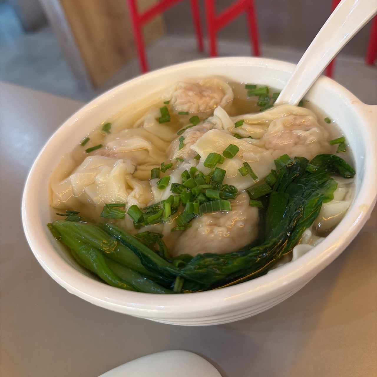 SOPA DE WANTON DE PUERCO