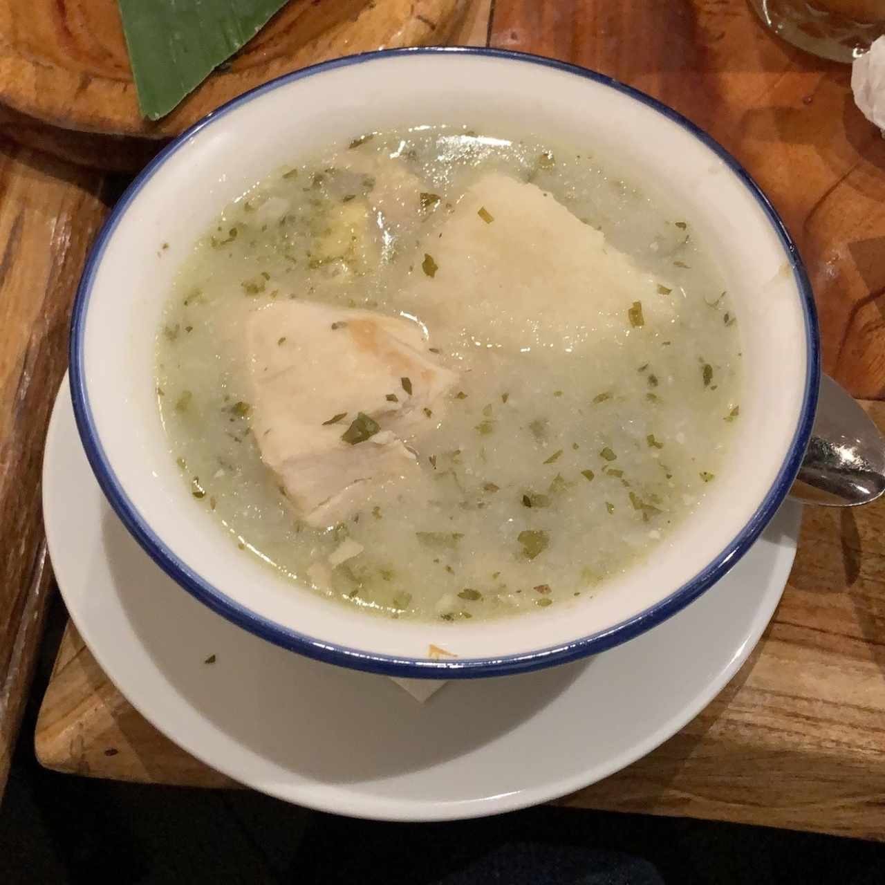 Sancocho, el mejor que he probado. 