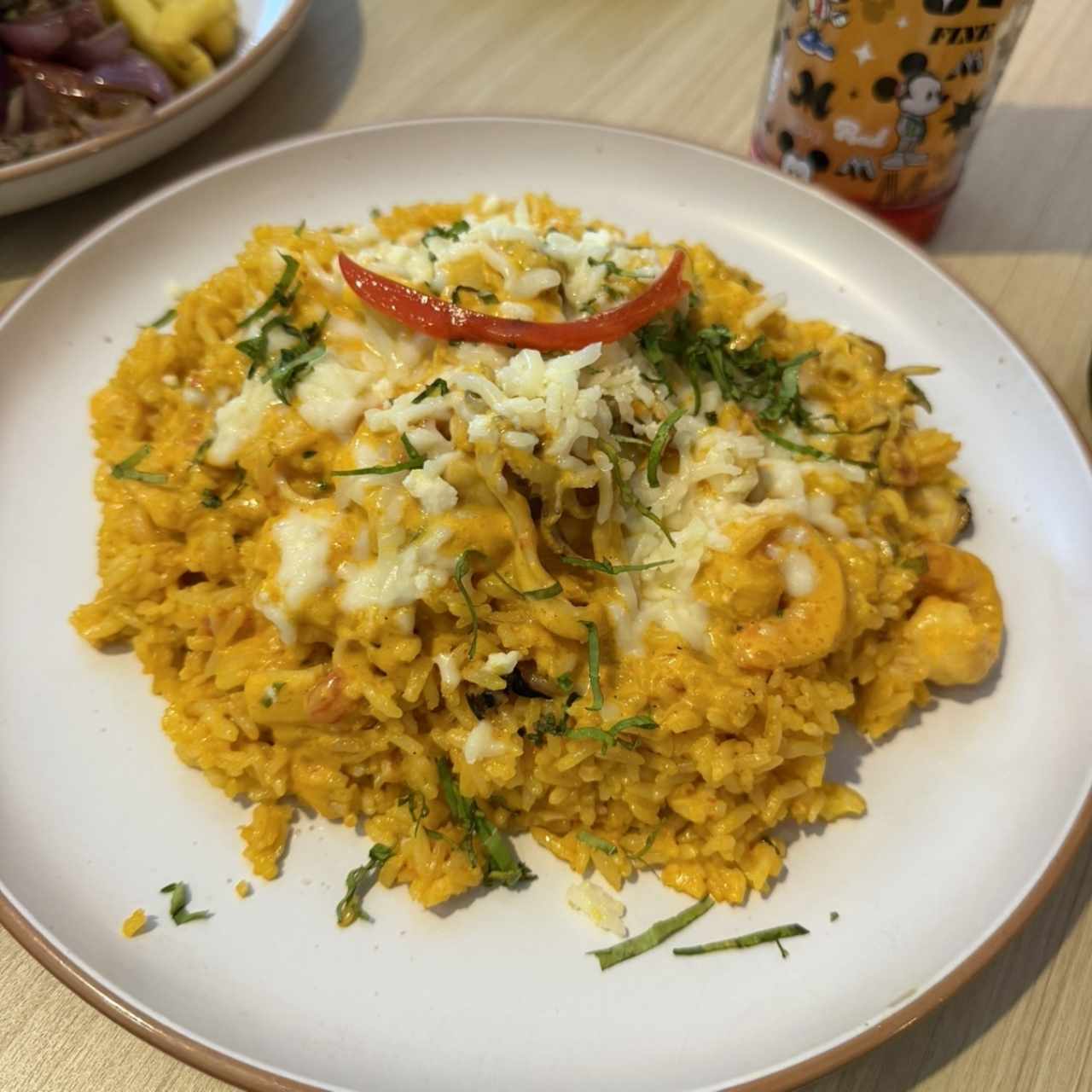 Arroz de mariscos 