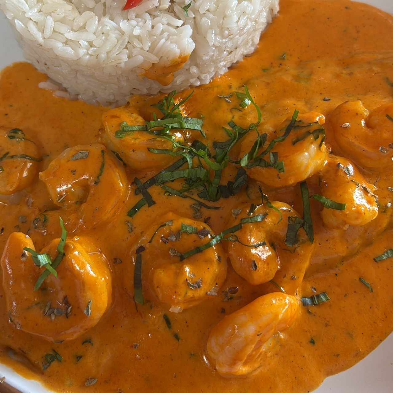 Corvina Rellena de Camarones