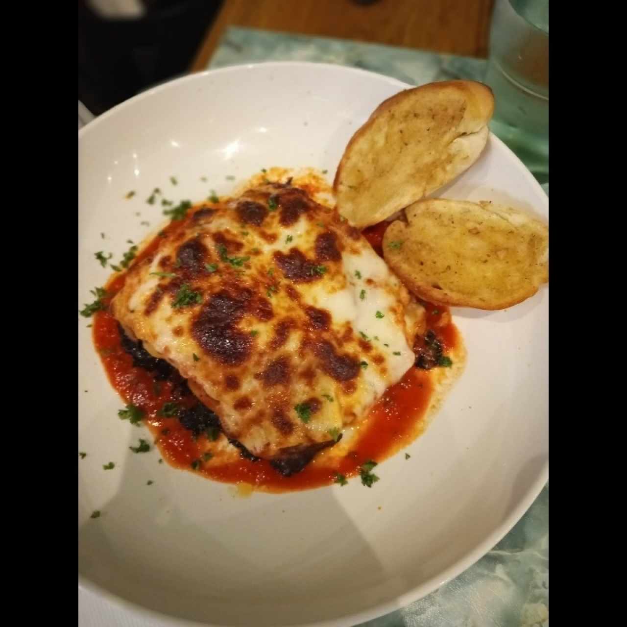 lasagna de pollo