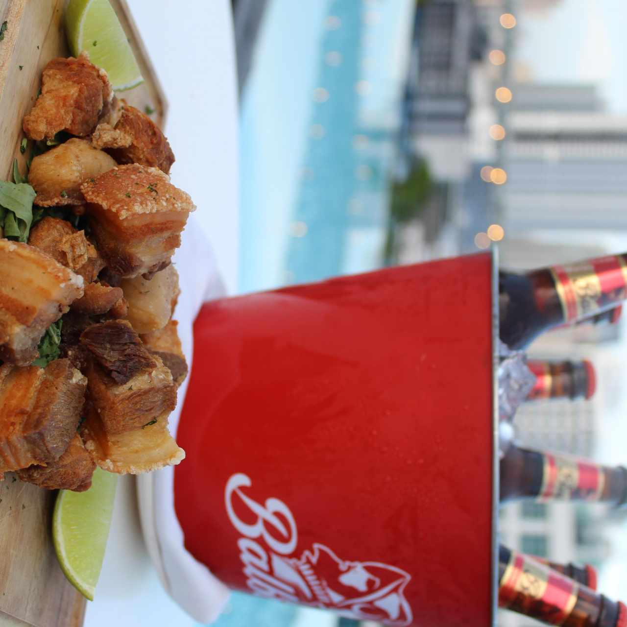 Chicharrones de pork belly