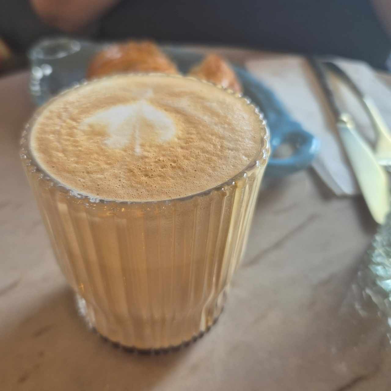 café con Nutella caliente 