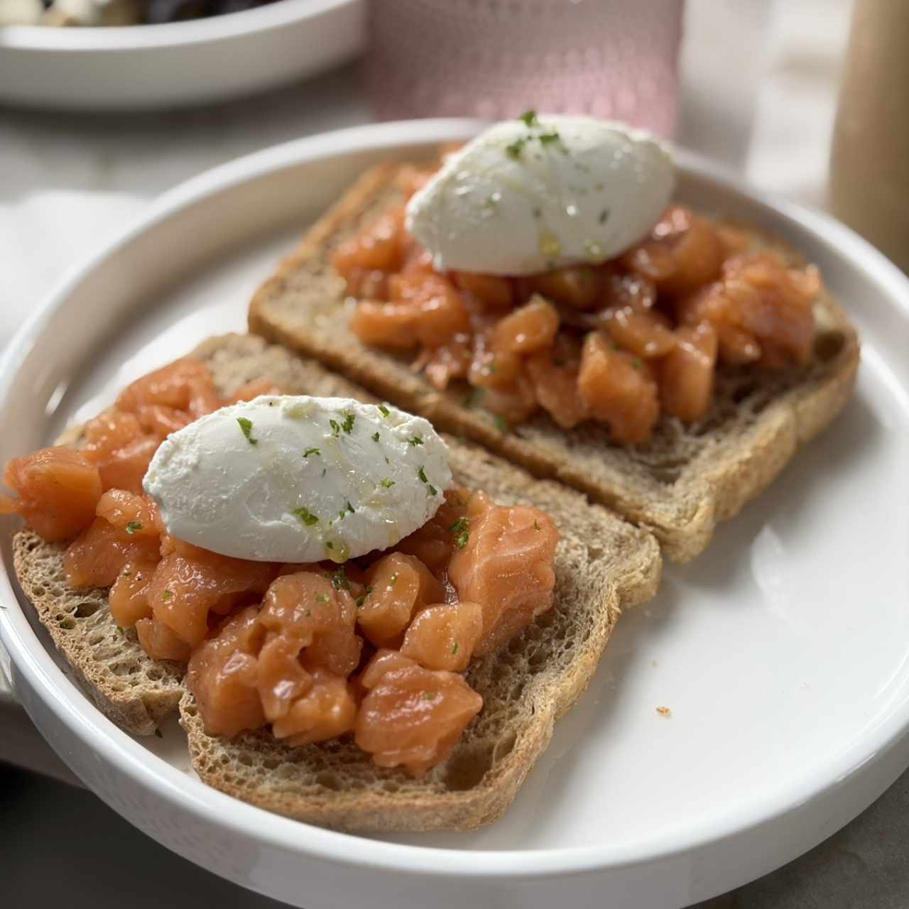 PLATITOS LIGEROS - Salmon Toast