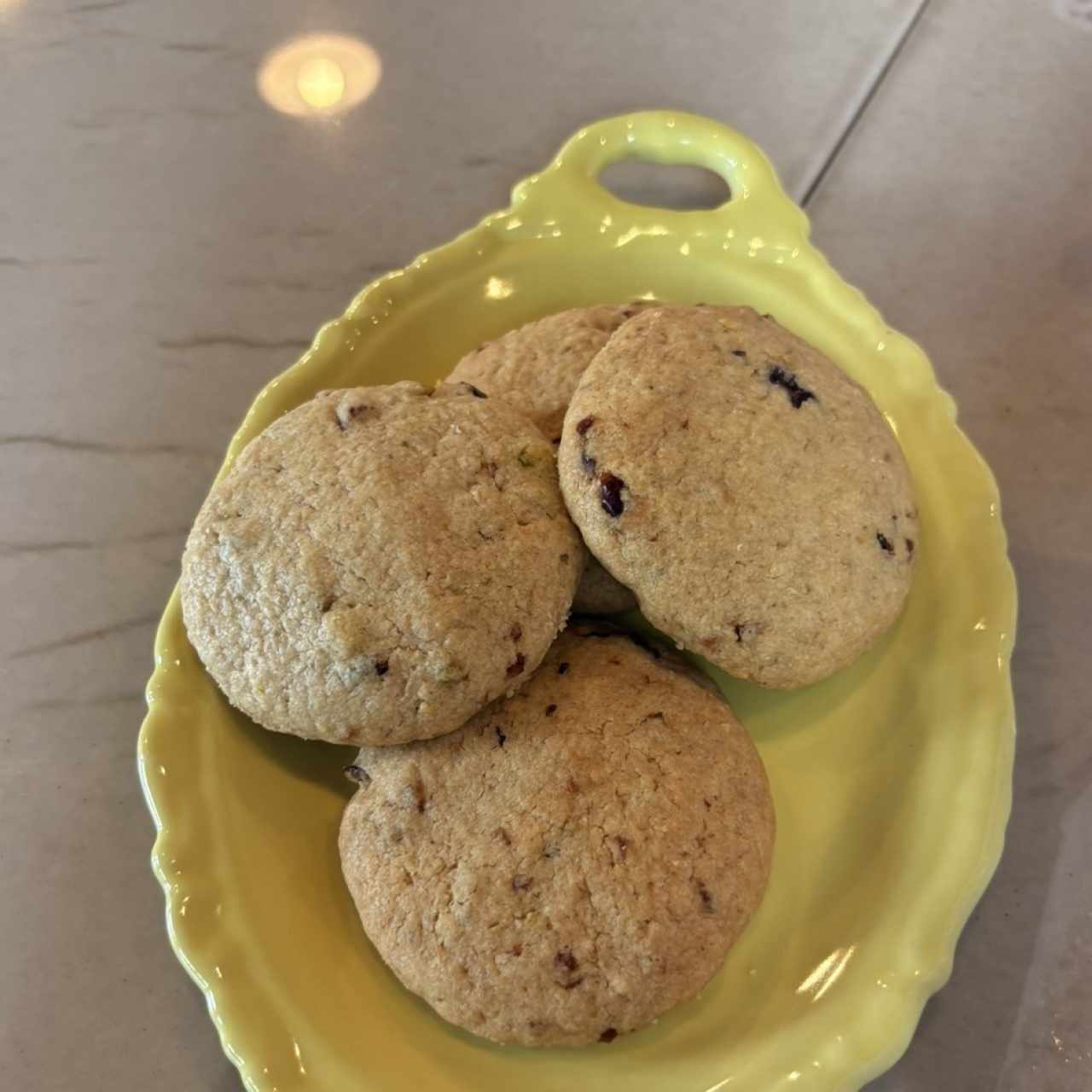 Galletas de pistaccio