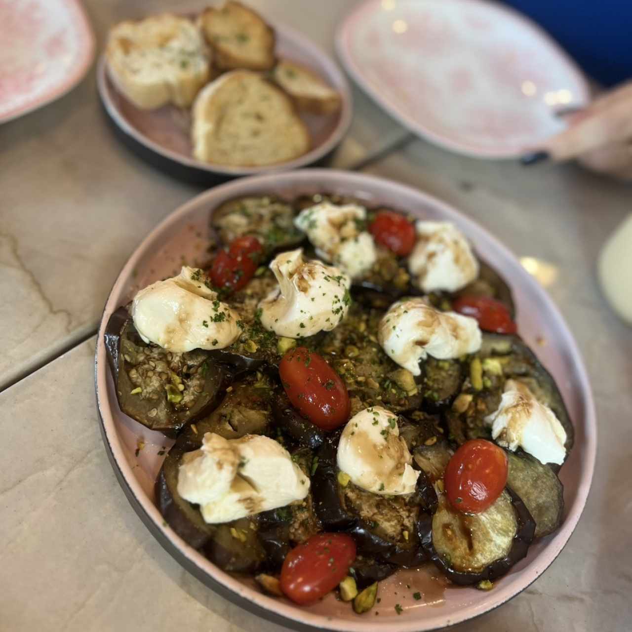 Berenjena Burrata