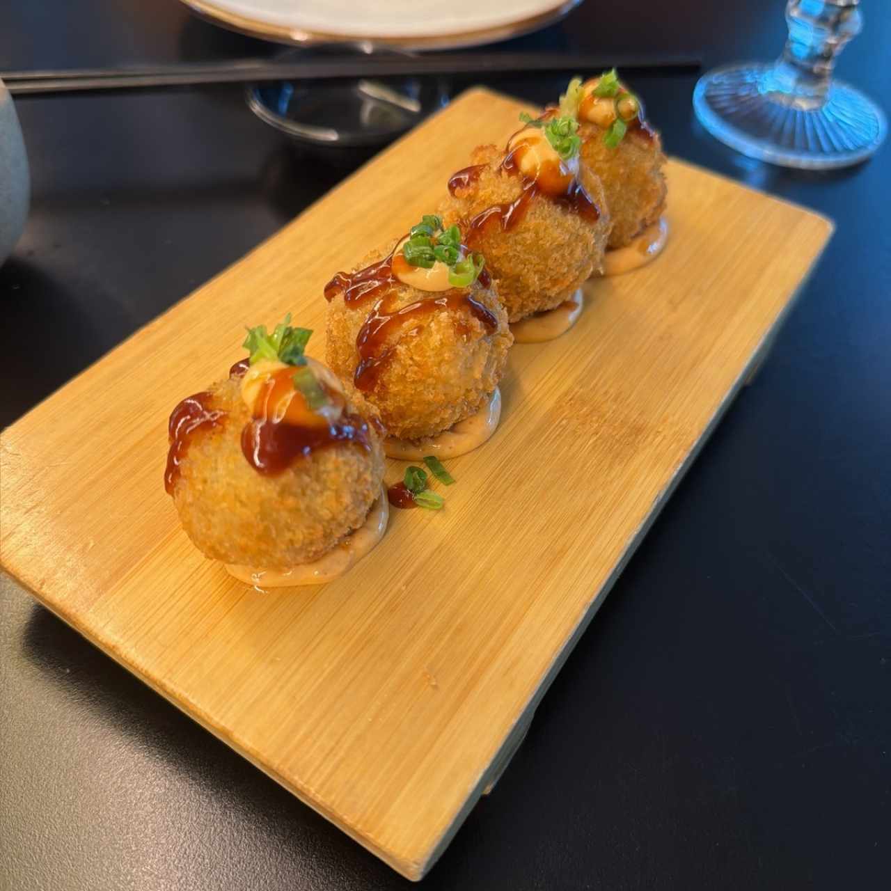 Buñuelos de Plátano con Queso