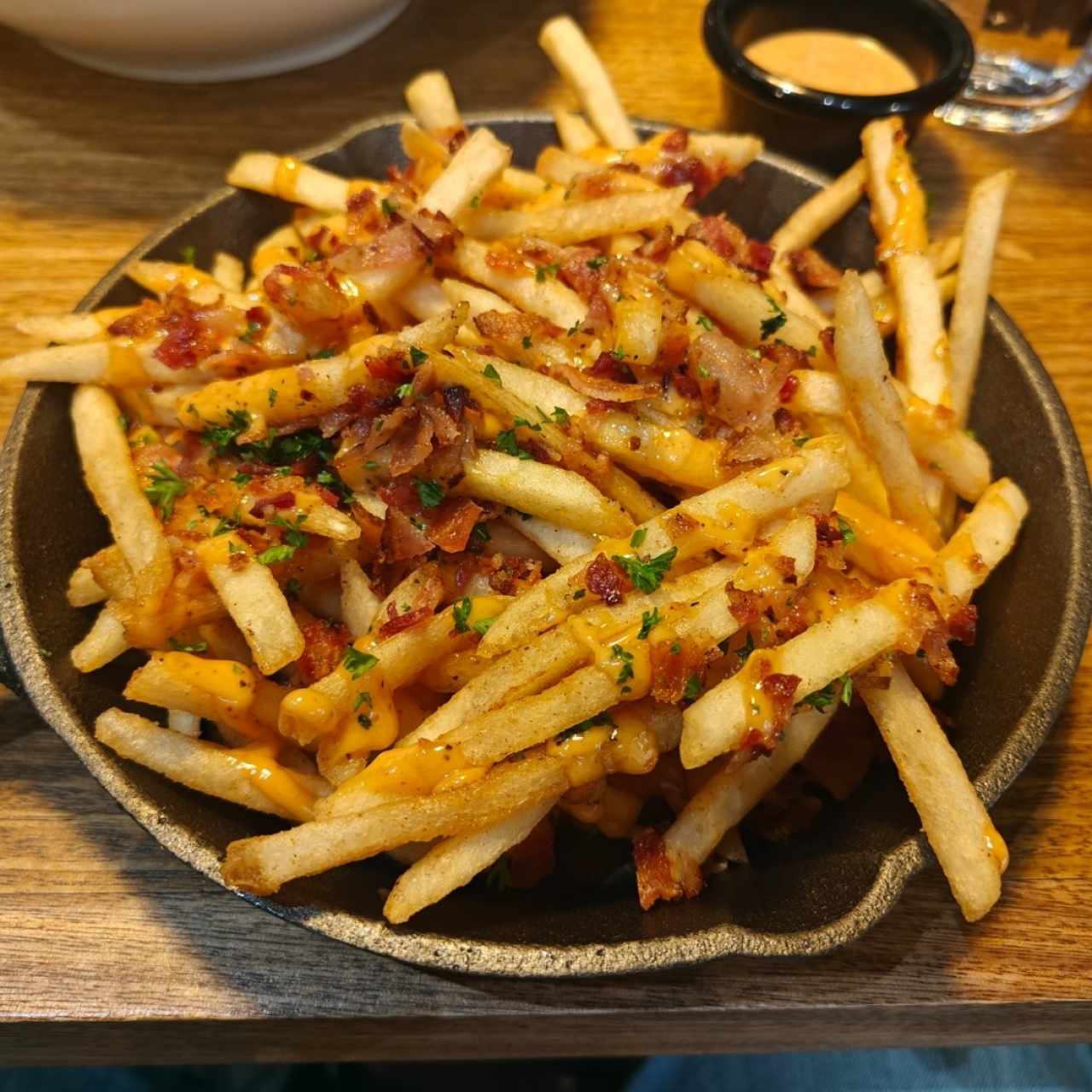 papitas fritas con mucha pifia