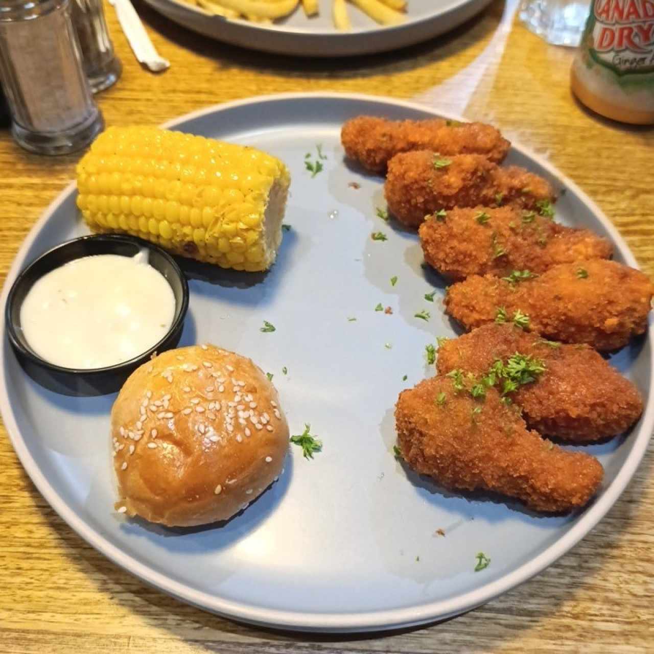 Alitas bañadas en Salsa
