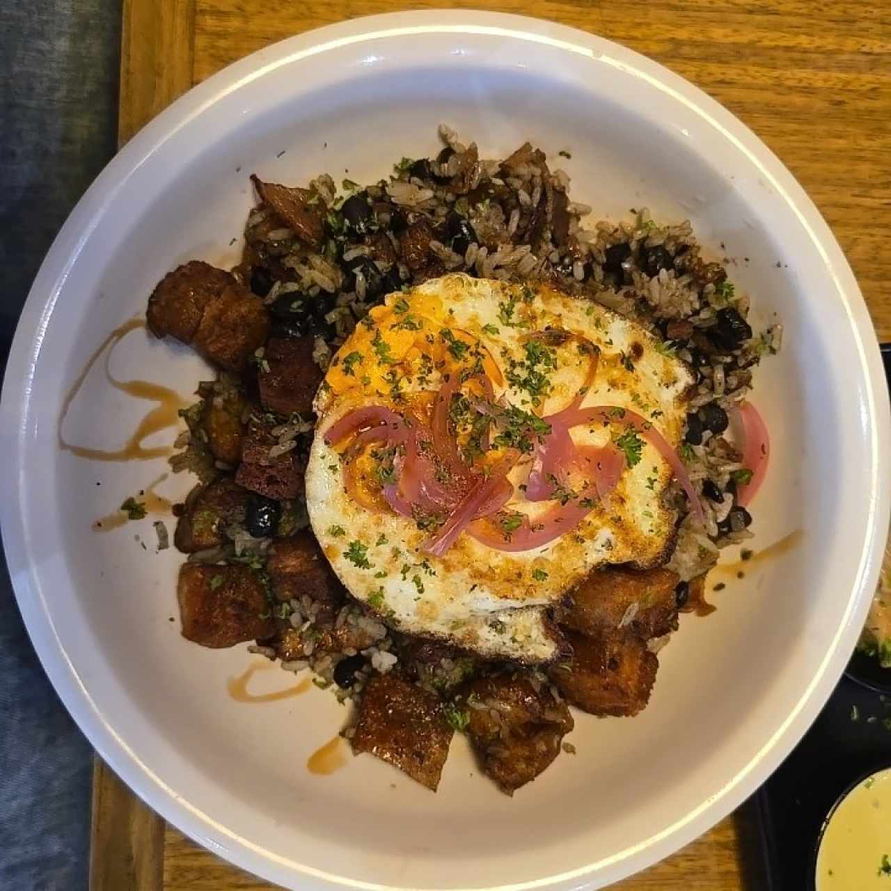 Arroz chombo con Puerco