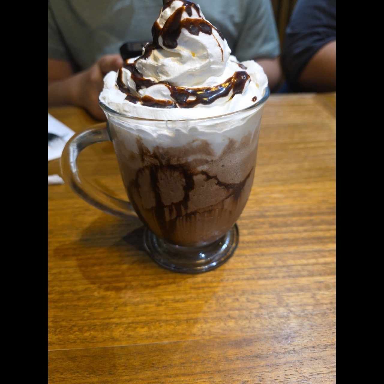 Choco-Hazel Iced Coffee