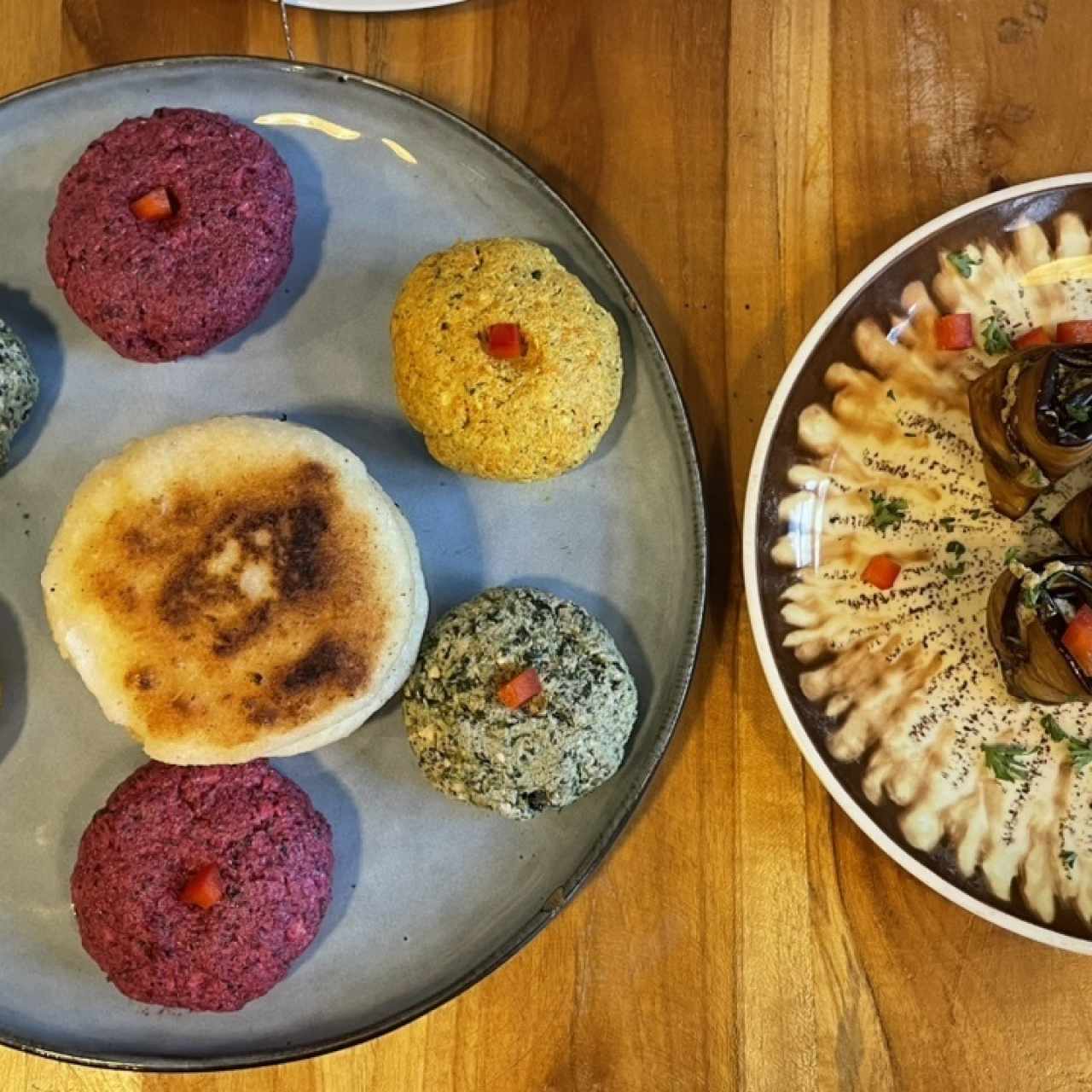 Entrantes vegetarianos