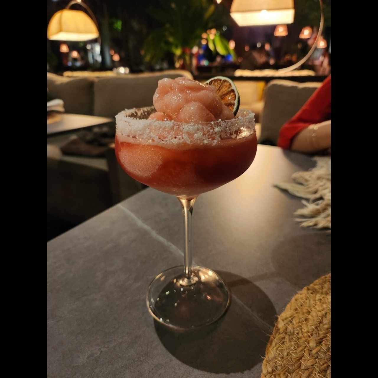 Margarita Frozen de Fresa