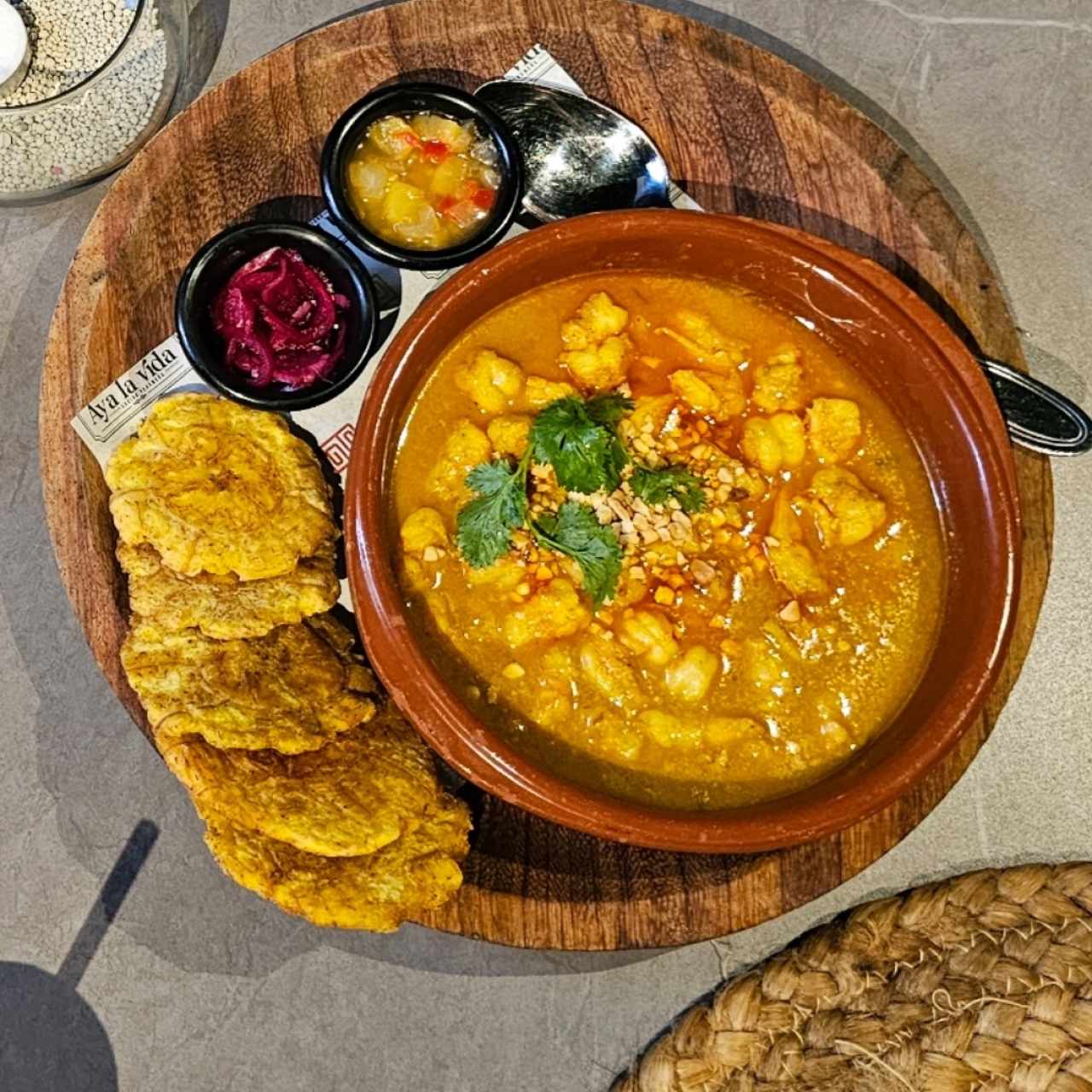 Patacones y Camarones "Isla Manzanillo Platter" (GF)