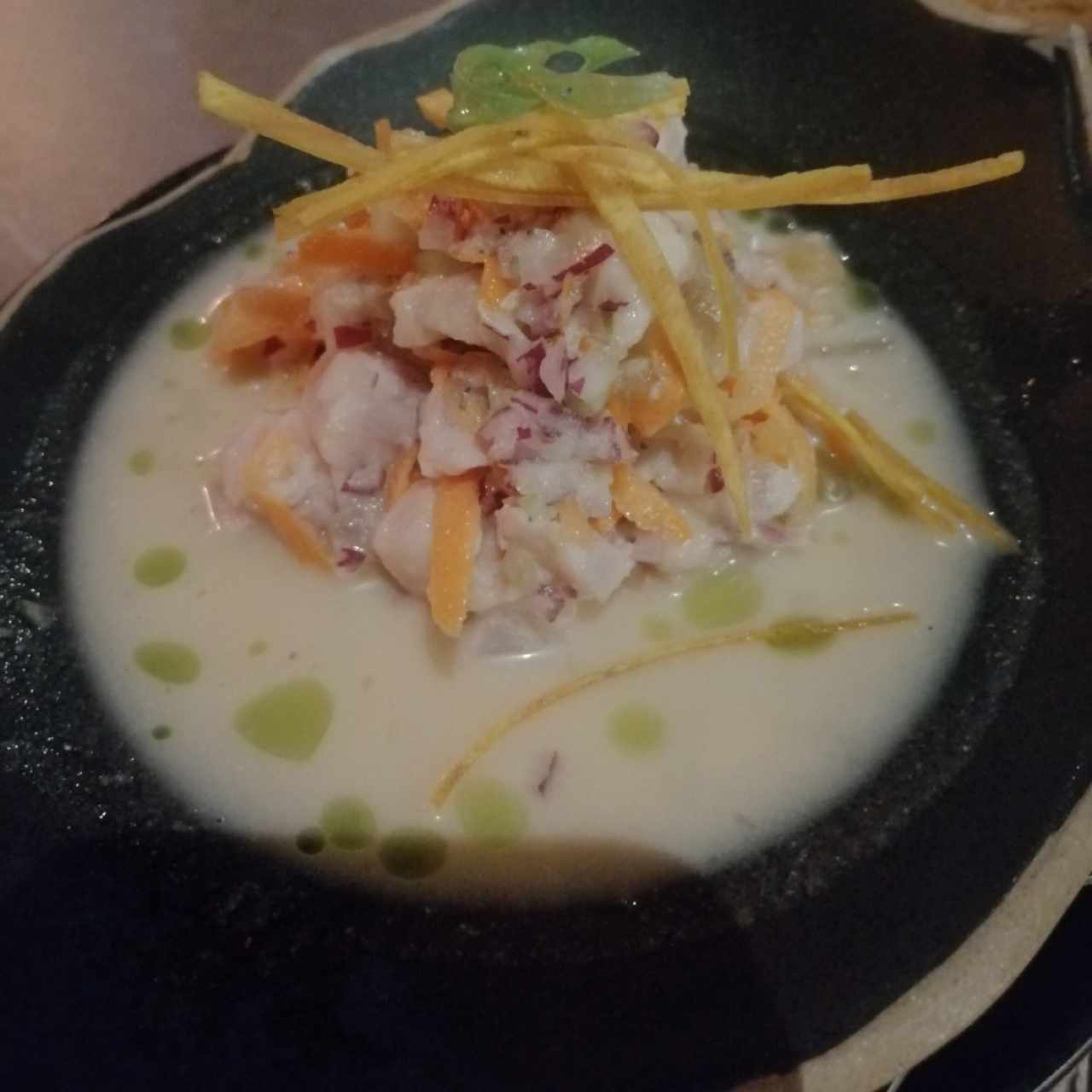 Ceviche de Corvina Al estilo Aya La Vida (GF)
