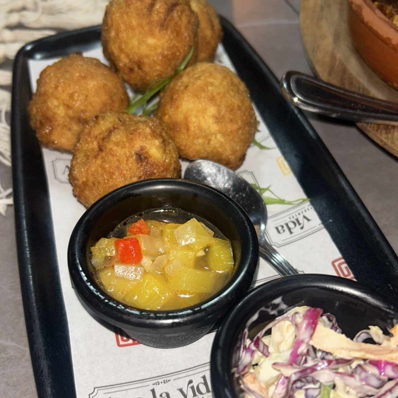 Bacalao en tempura de curry y coco "Wapin Colón" (GF) 5 uds