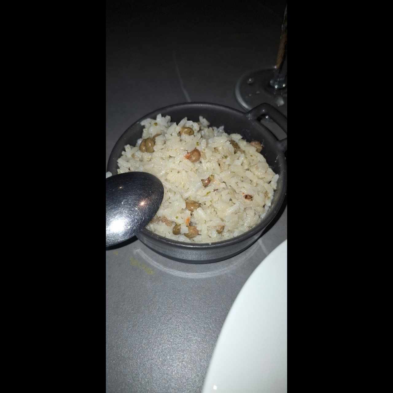 Arroz con coco y guandú