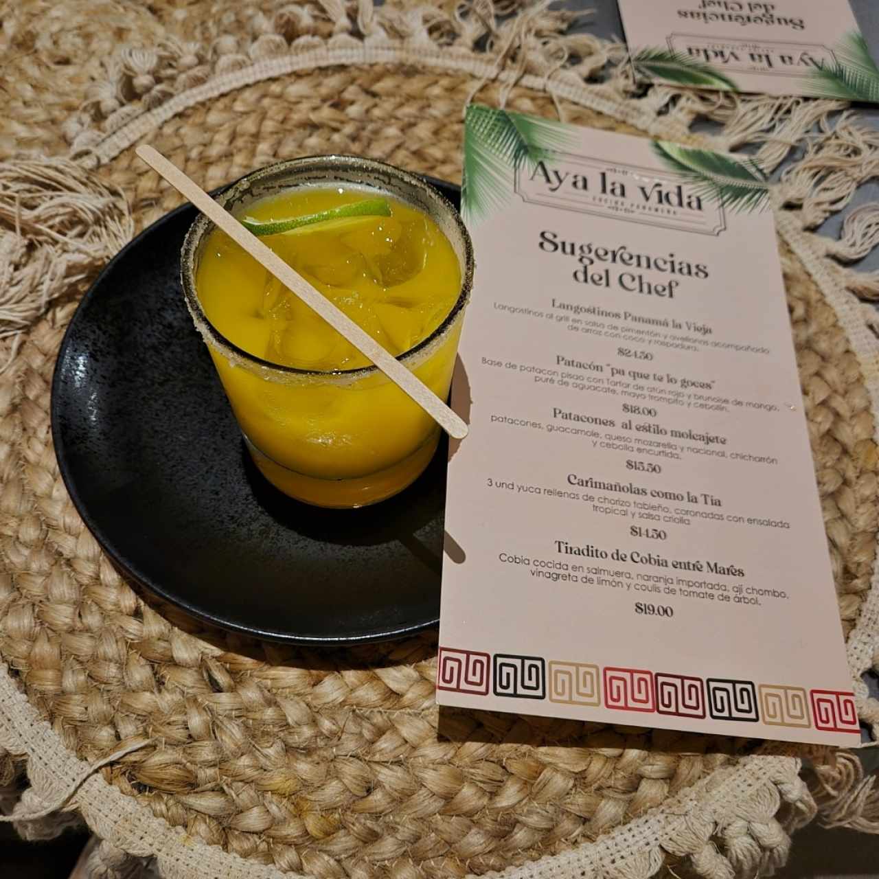 Margarita de mango