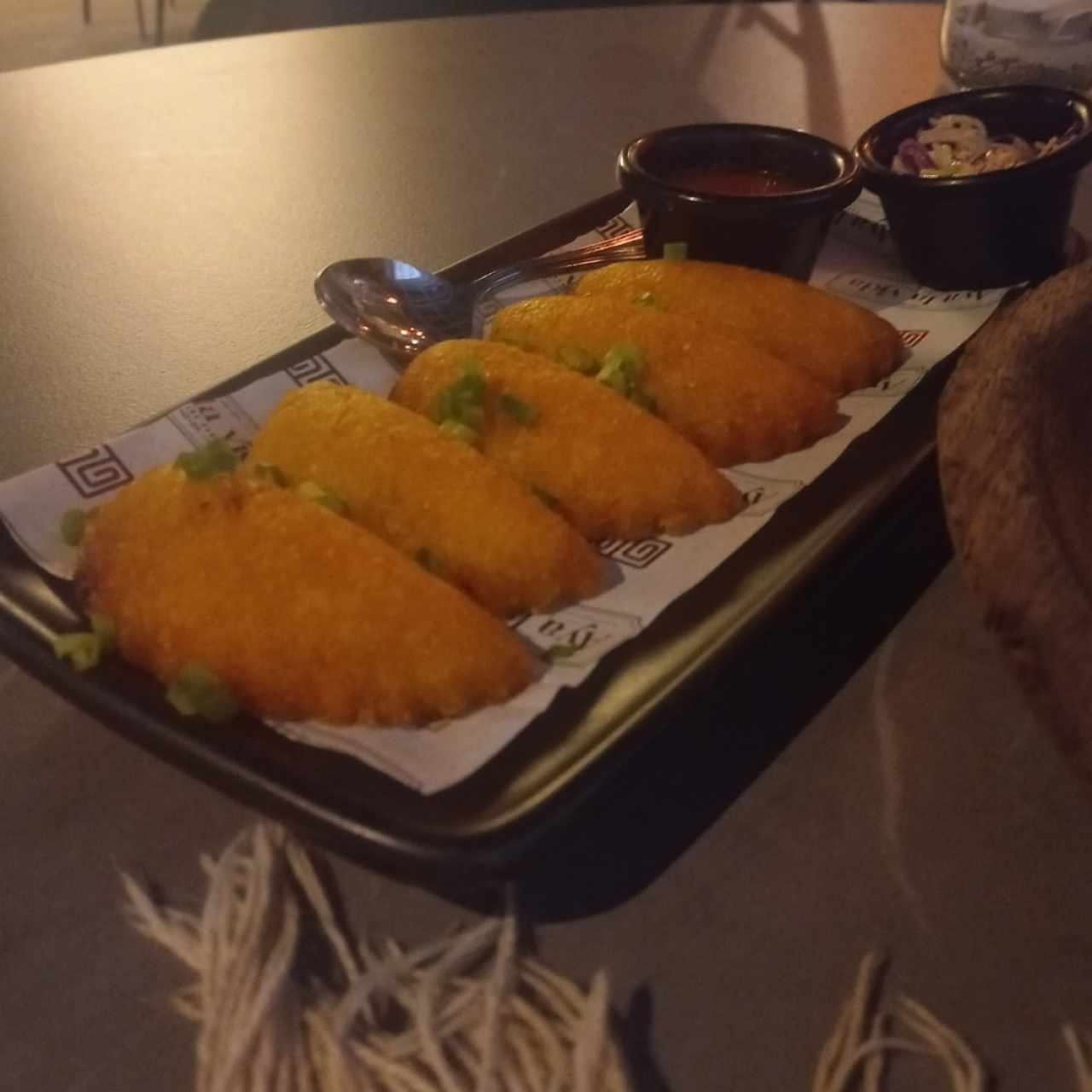 Empanada de Maíz relleno de camarón bien riquita (GF) 4 uds