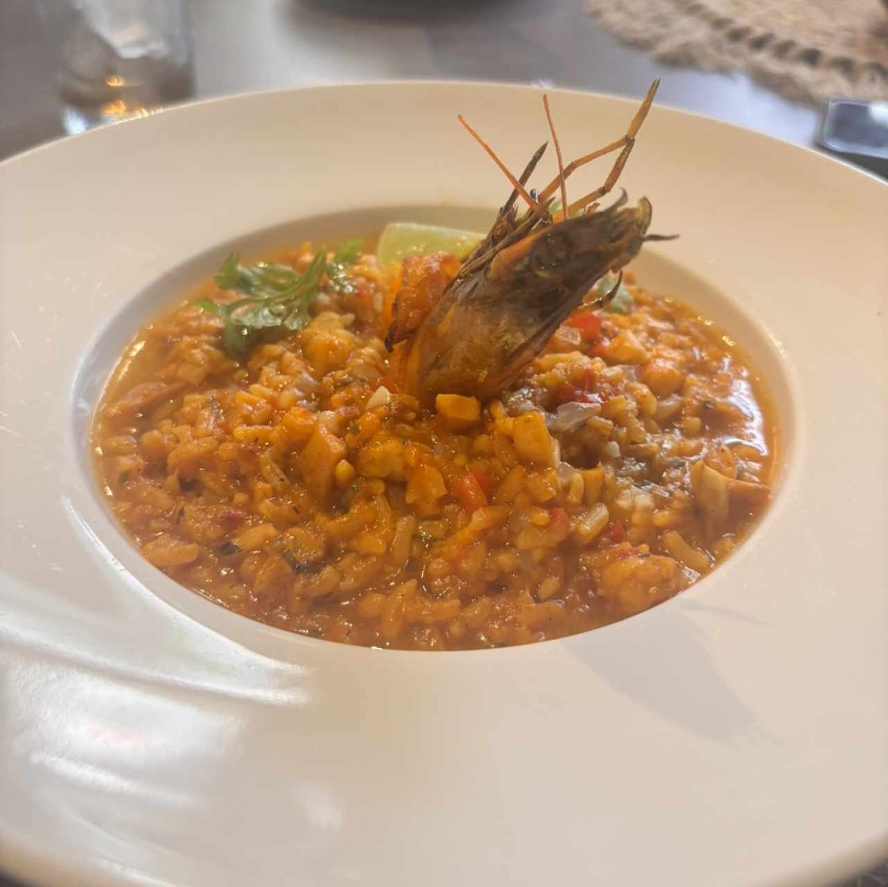 Guacho de mariscos de mi abuela (GF)