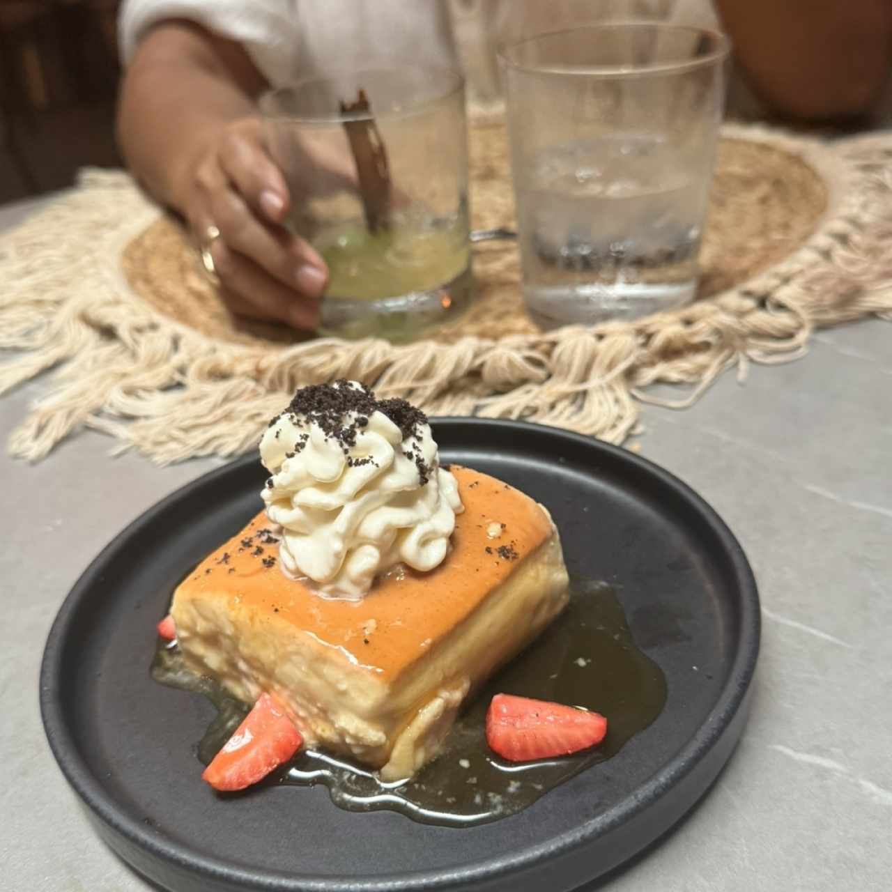 Flan de la infancia