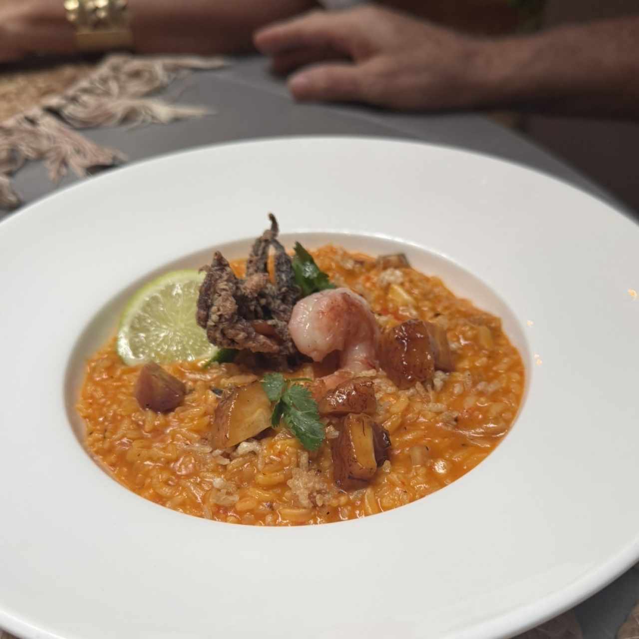 Guacho de mariscos de mi abuela (GF)