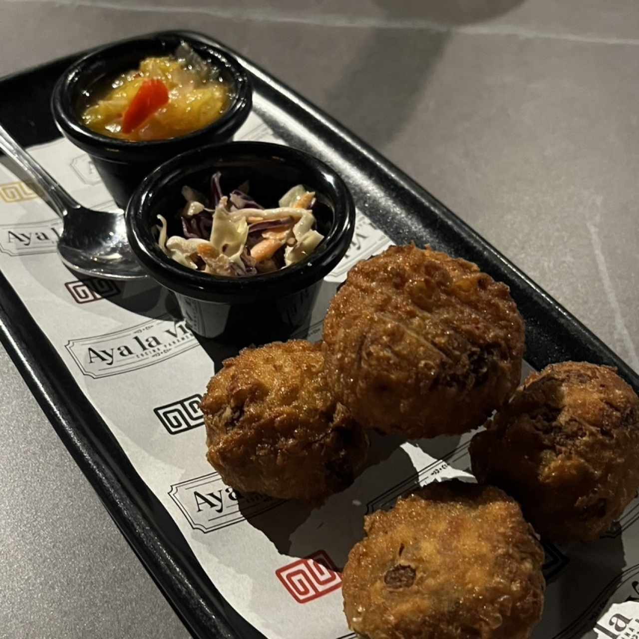 Bacalao en tempura de curry y coco "Wapin Colón" (GF) 5 uds