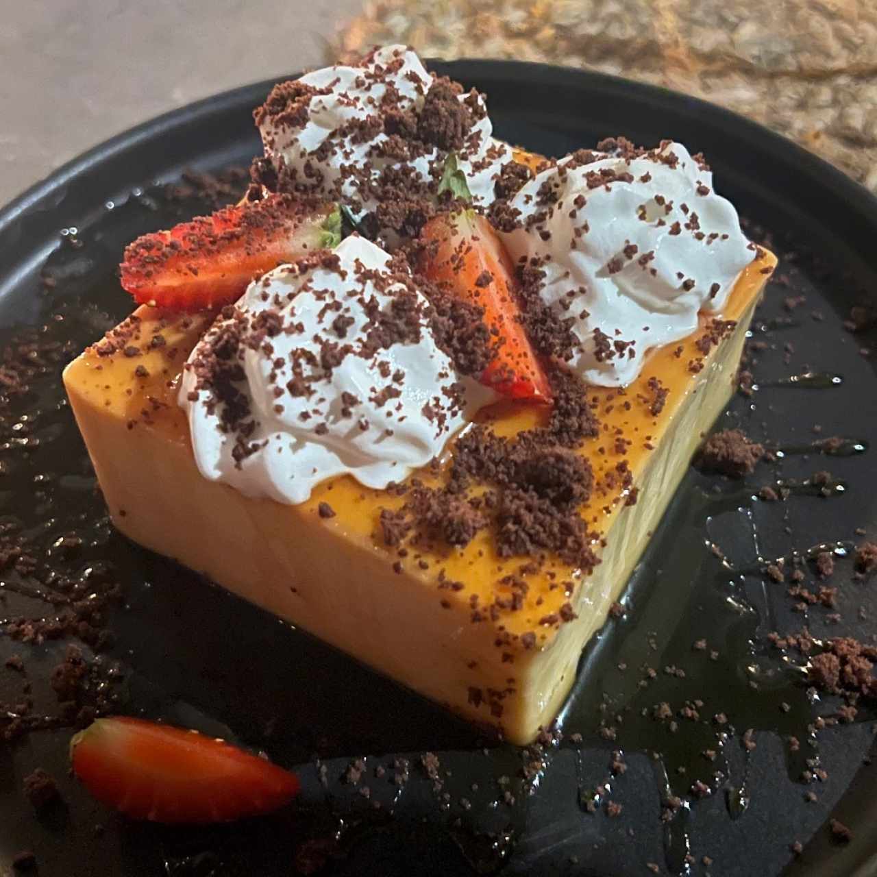 Flan de la infancia