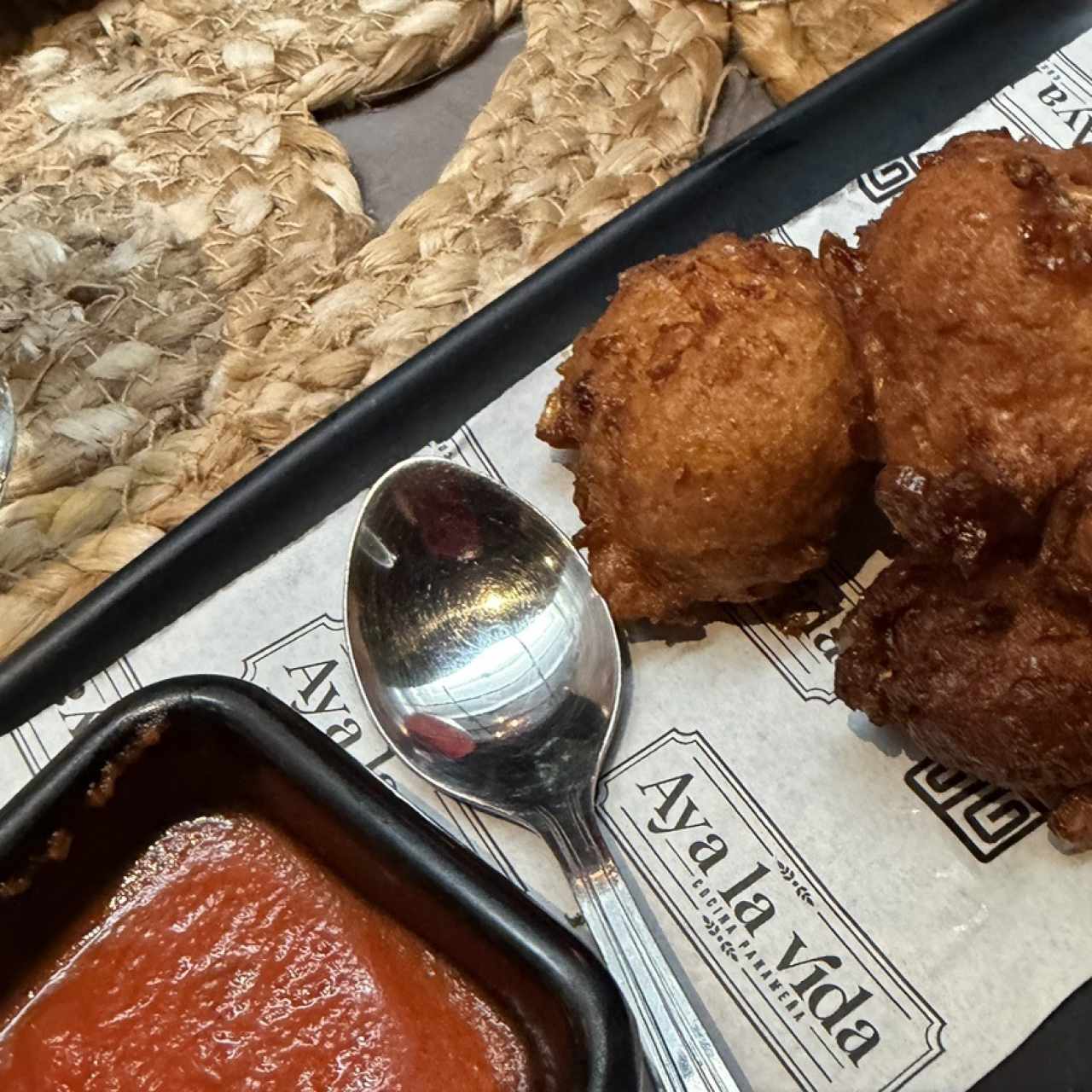 Buñuelo de maíz como en carnavales