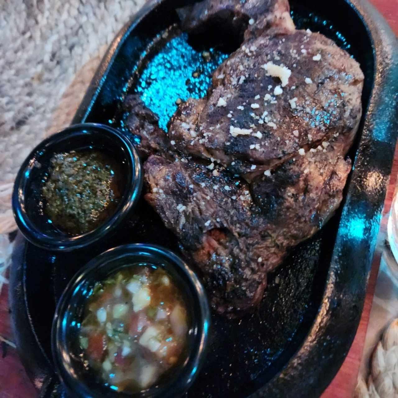 Ribeye Nacional a la parrilla Pa los birriosos de la carne (GF)