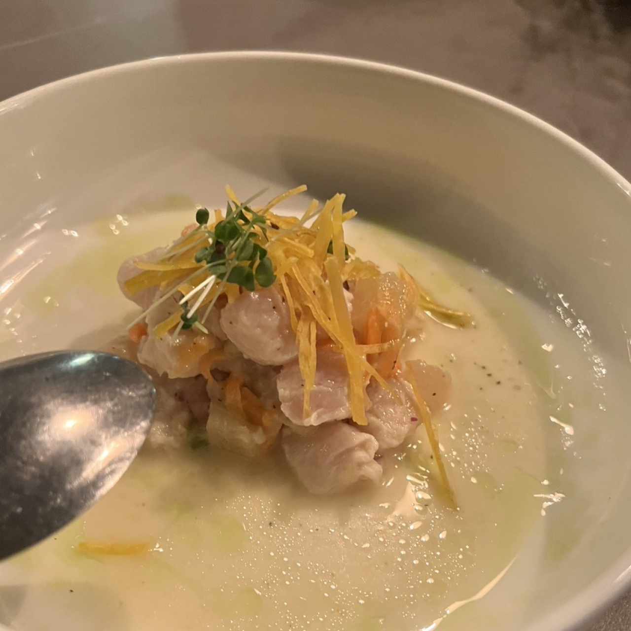 Ceviche de Corvina Al estilo Aya La Vida (GF)