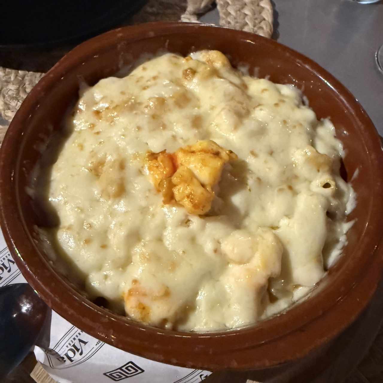 Mac and cheese de langosta