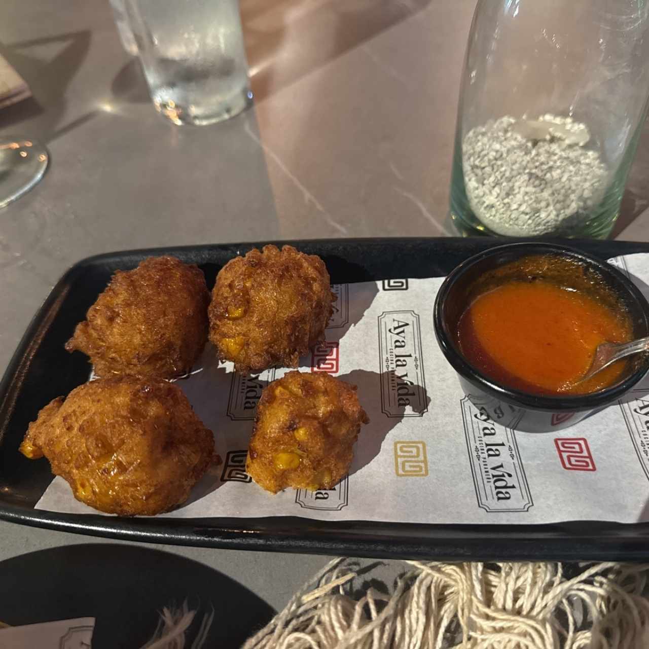Bueñuelos de maiz