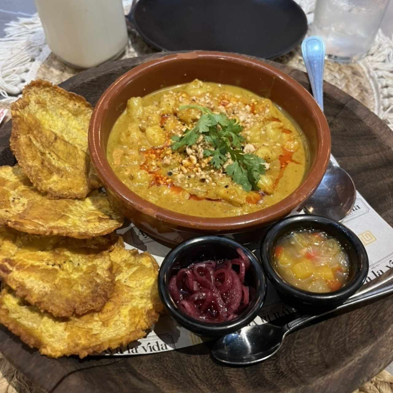 Patacones y Camarones "Isla Manzanillo Platter" (GF)