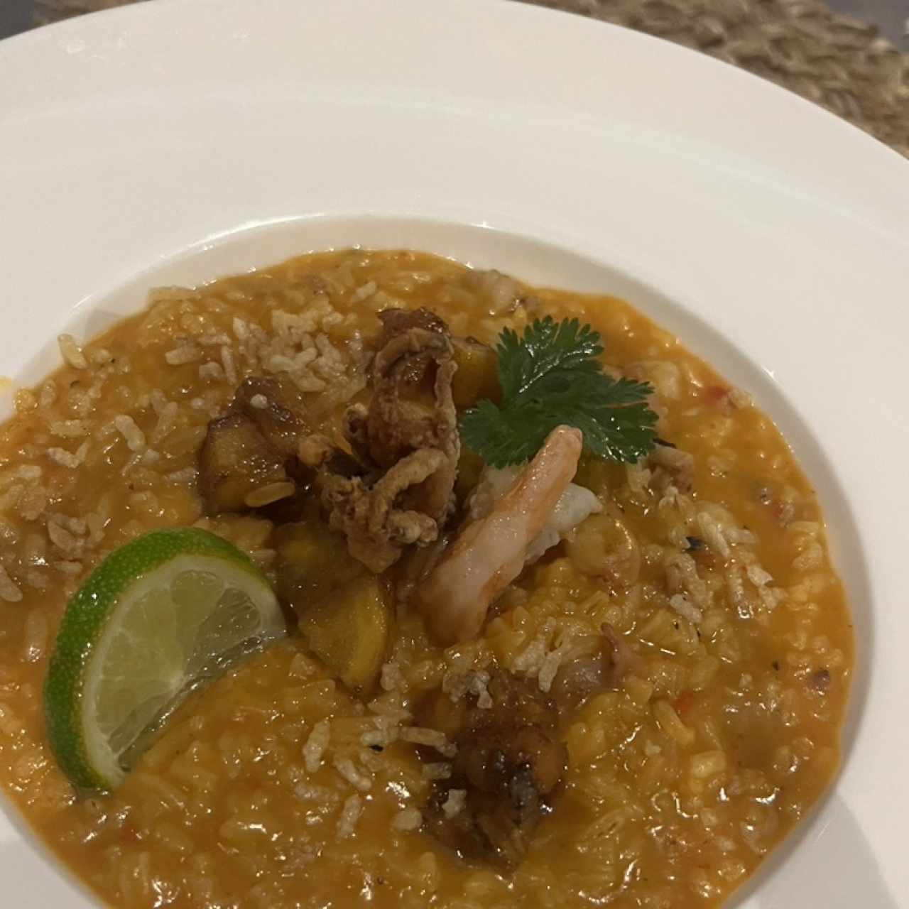 Guacho de mariscos de mi abuela (GF)