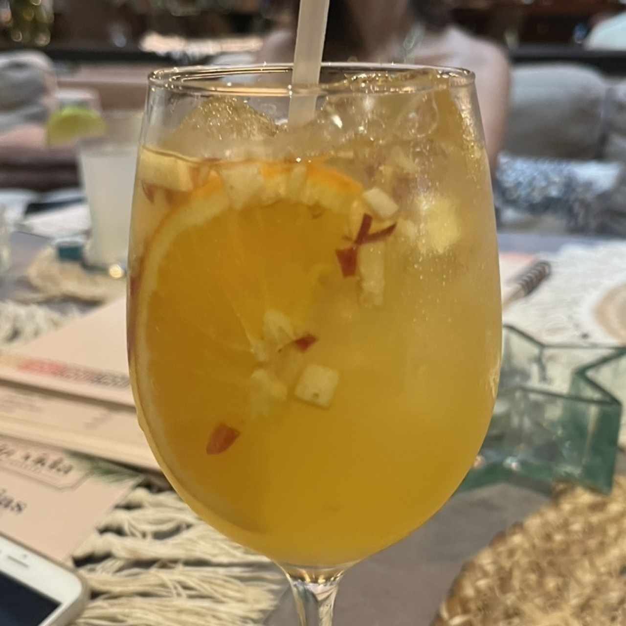Sangría blanco