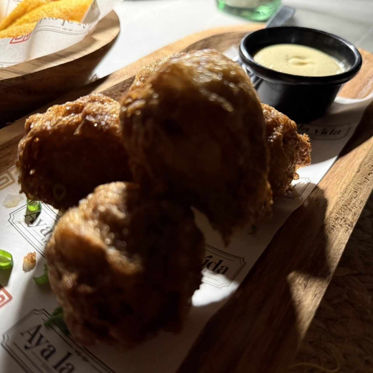 Bacalao en tempura de curry y coco "Wapin Colón" (GF) 5 uds