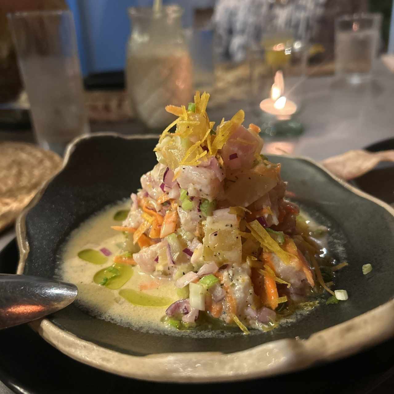Ceviche de Corvina Al estilo Aya La Vida (GF)