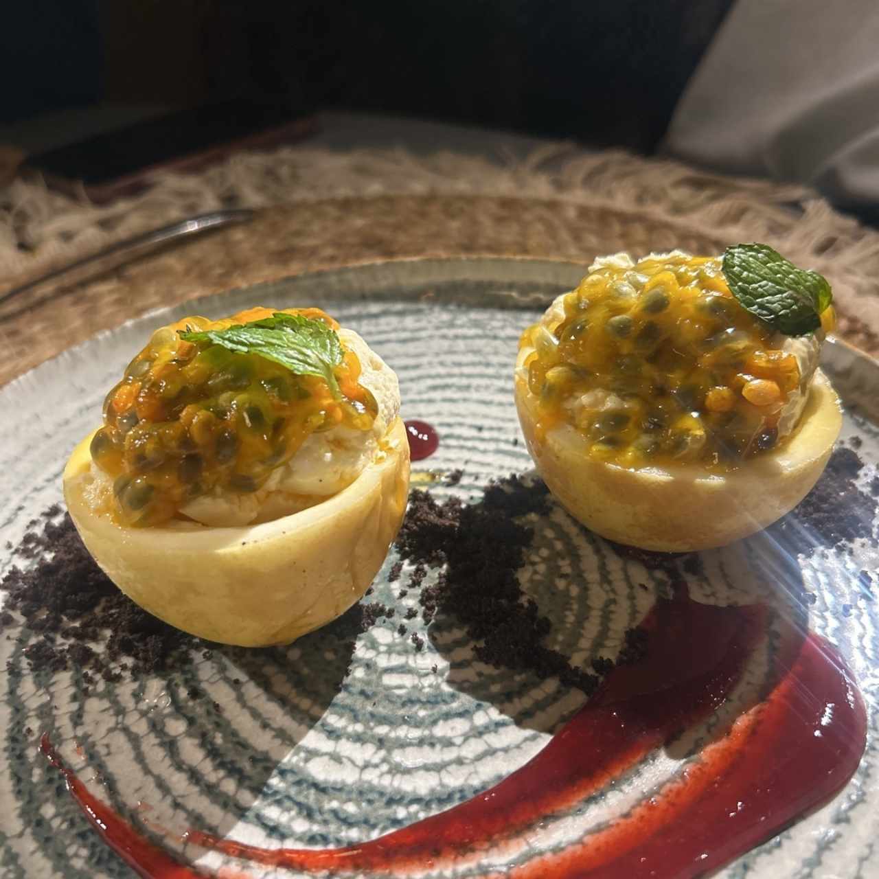 Mousse De Maracuyá des construido