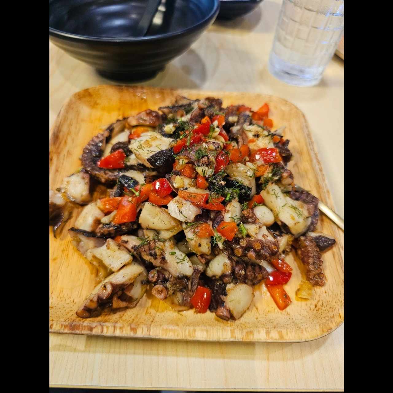 Pulpo bebe Al Ajillo