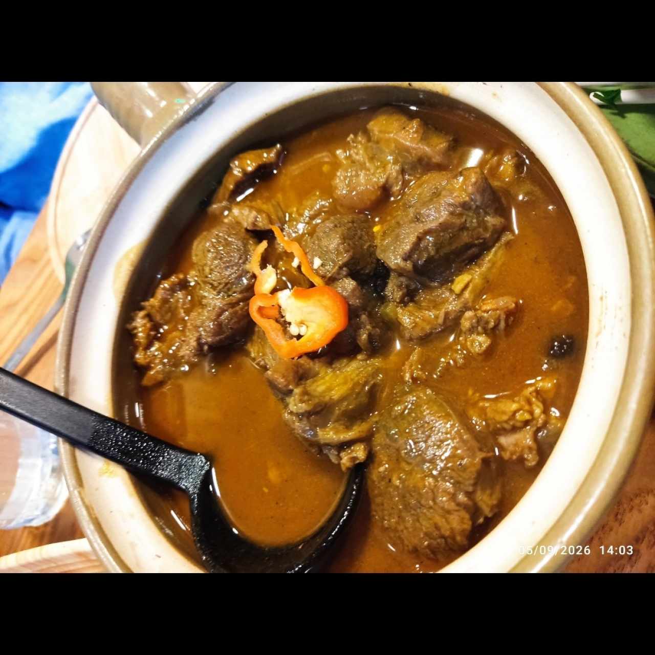 Cacerola de carne al vino 