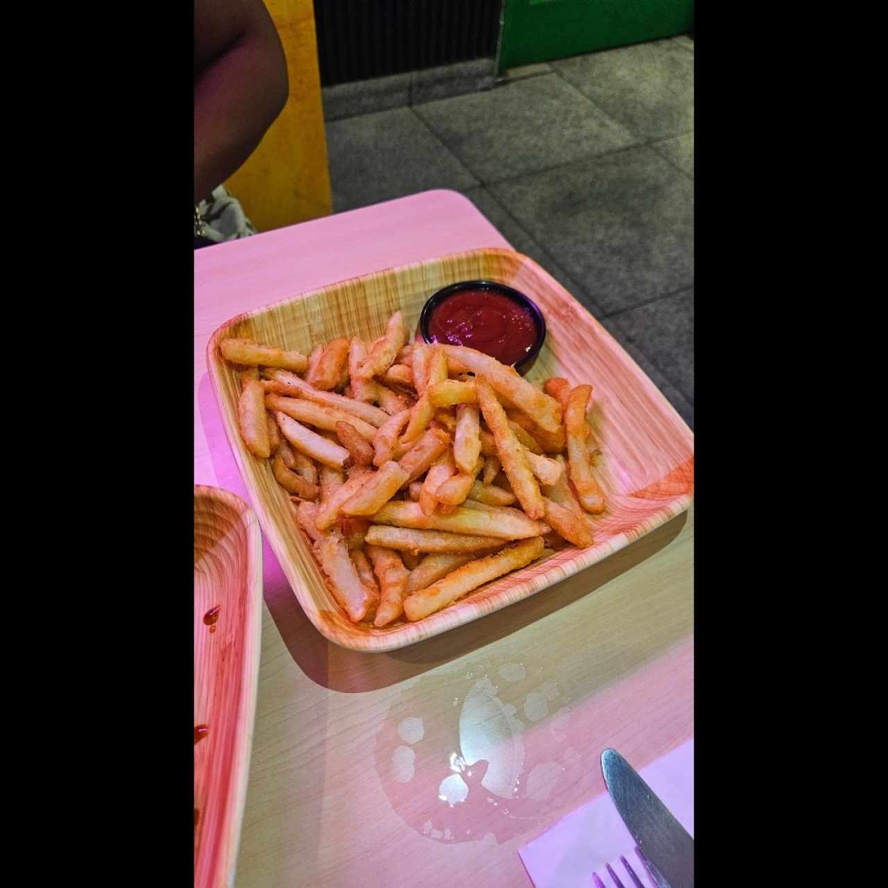 orden de papas fritas