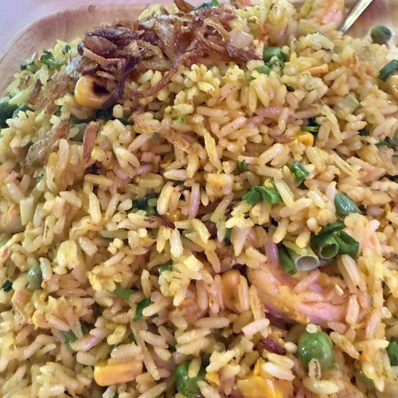 Arroz con camaron 